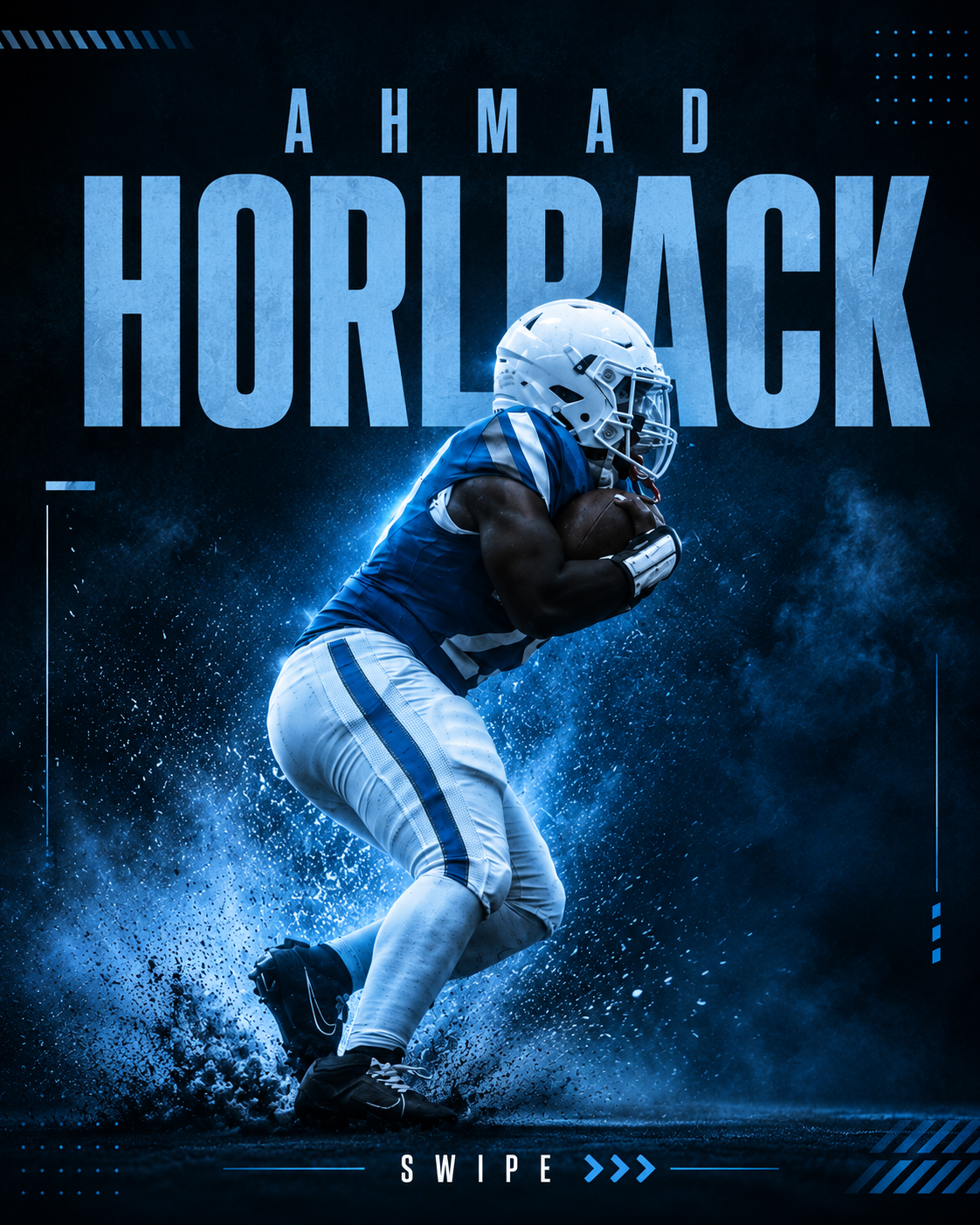 Athlete Spotlight (2-Slide Recruiting Graphic)