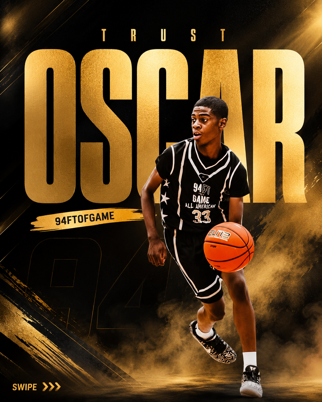Athlete Spotlight (2-Slide Recruiting Graphic)